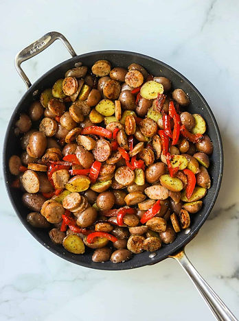 chicken sausage skillet.jpeg