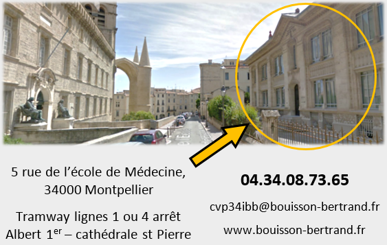 Consultation de vaccination publique au CVP Montpellier