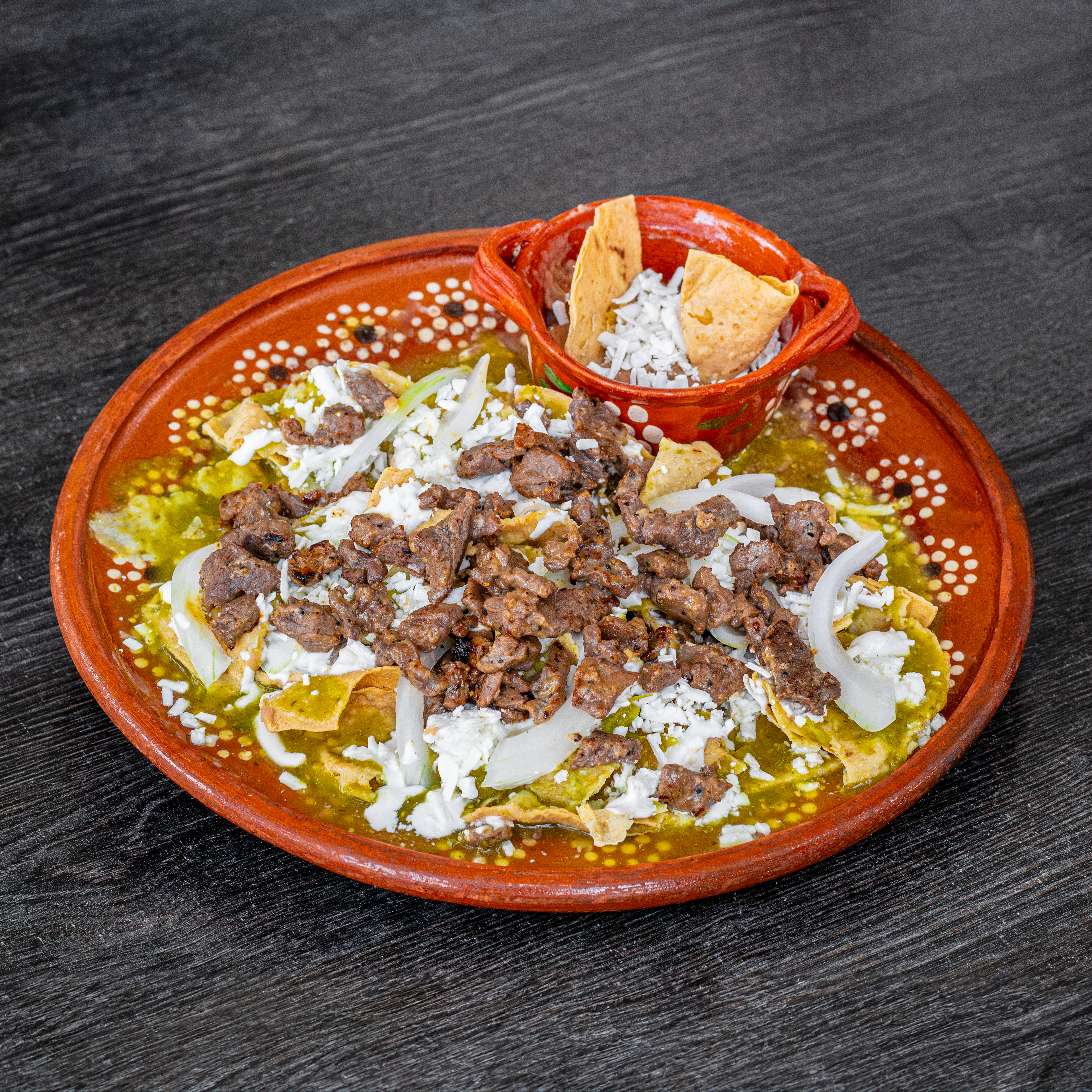 Arranged Food and Objects