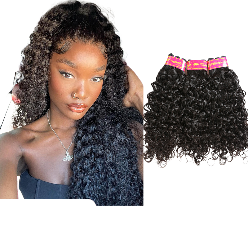 Thumbnail: Natural Human Hair Wigs in Various Lengths