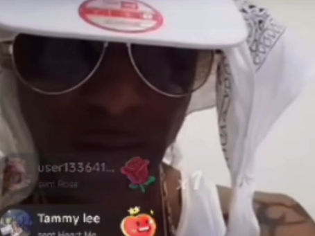 Dancehall artist Shawn storm went TikTok live to announce the release of his new song no blood