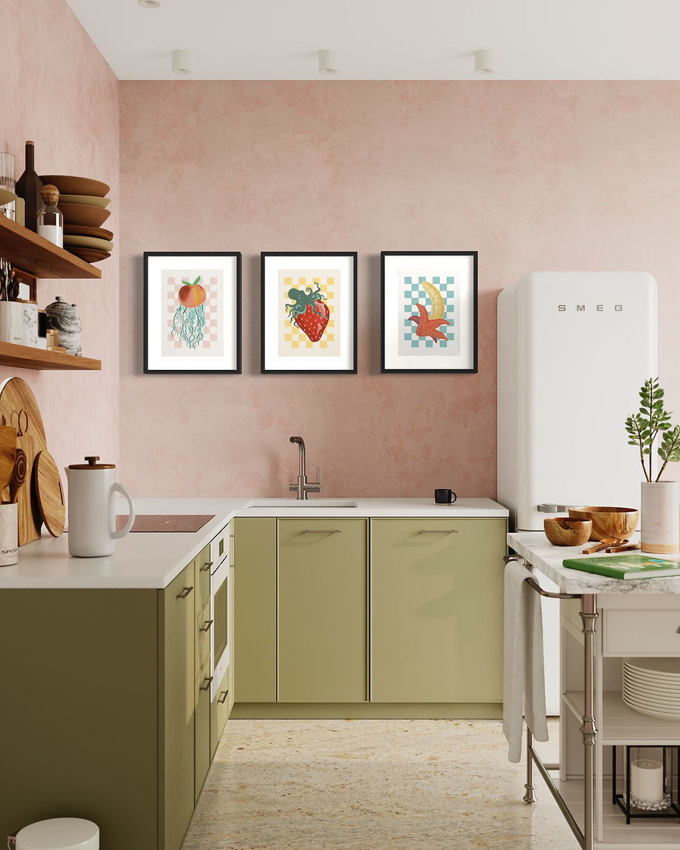 Thumbnail: Jellypeach Art Print