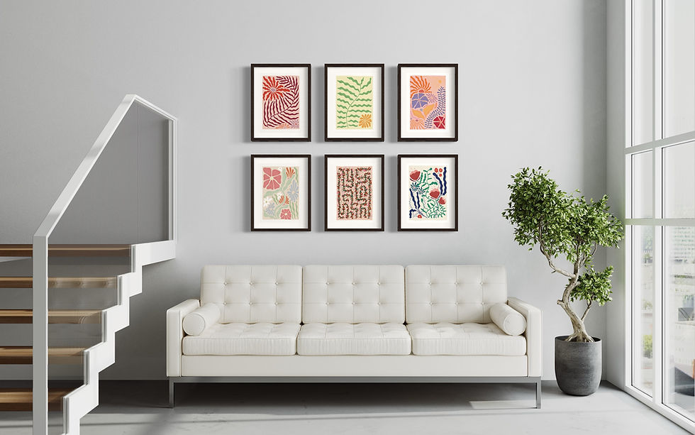 Thumbnail: Garden Symphony Art Print