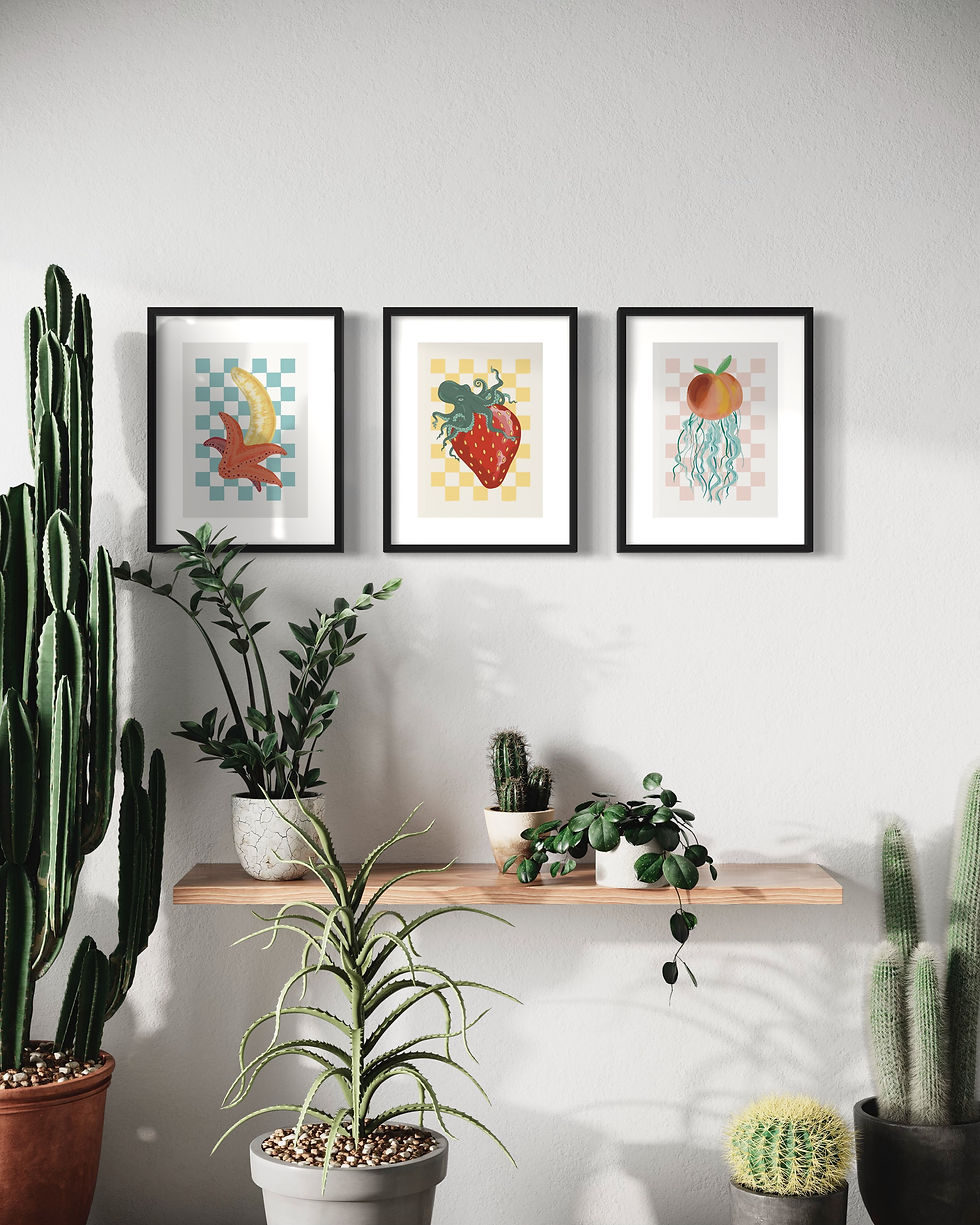 Thumbnail: Octoberry Art Print