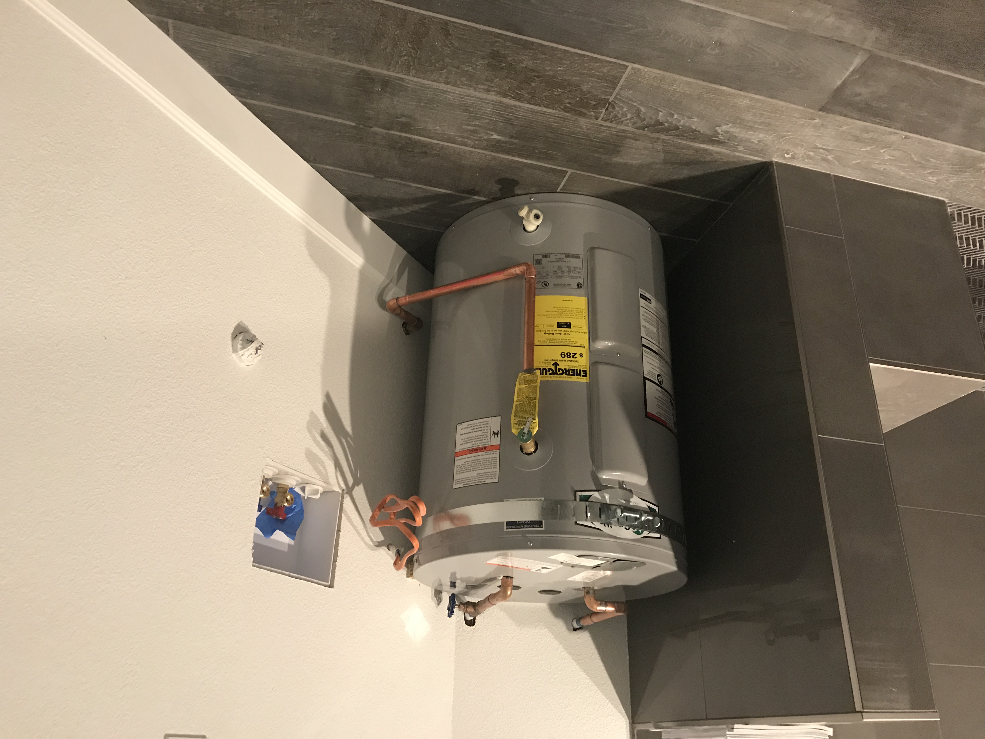Installed Water Heater R Box Plumbing Servicing Sacramento Area
