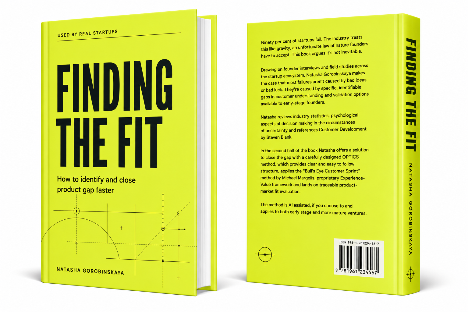 Finding the Fit, front and back covers