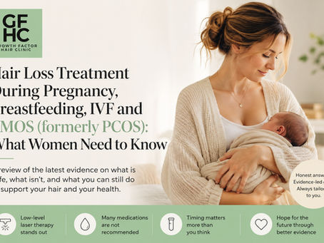 Hair Loss Treatment During Pregnancy, Breastfeeding, IVF: What Women Need to Know