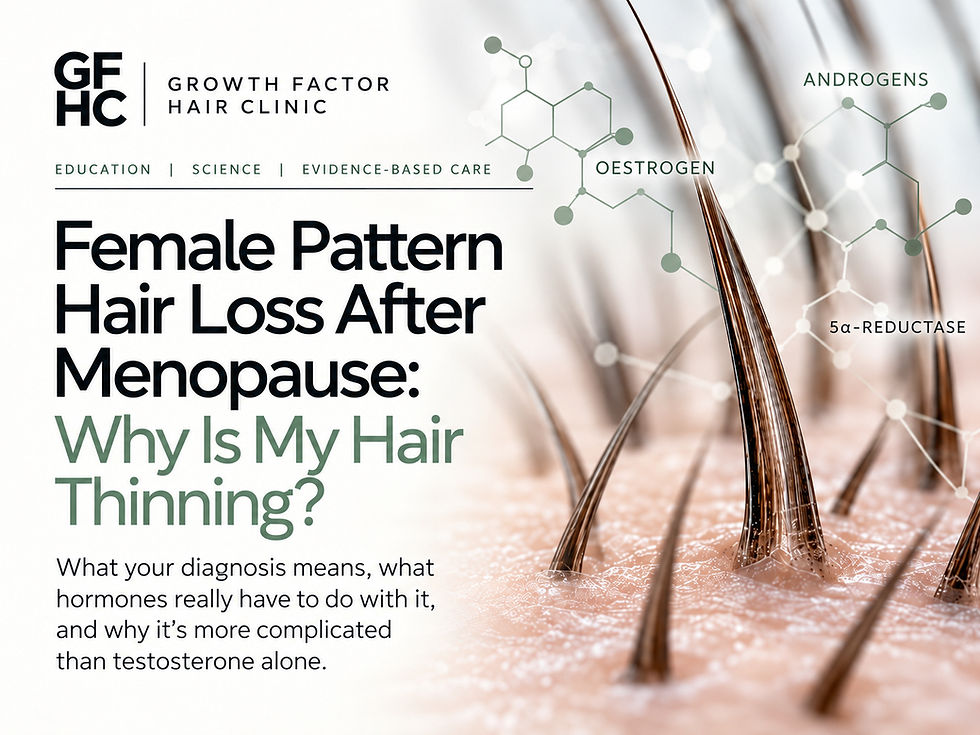 Female Pattern Hair Loss After Menopause: Why Is My Hair Thinning?
