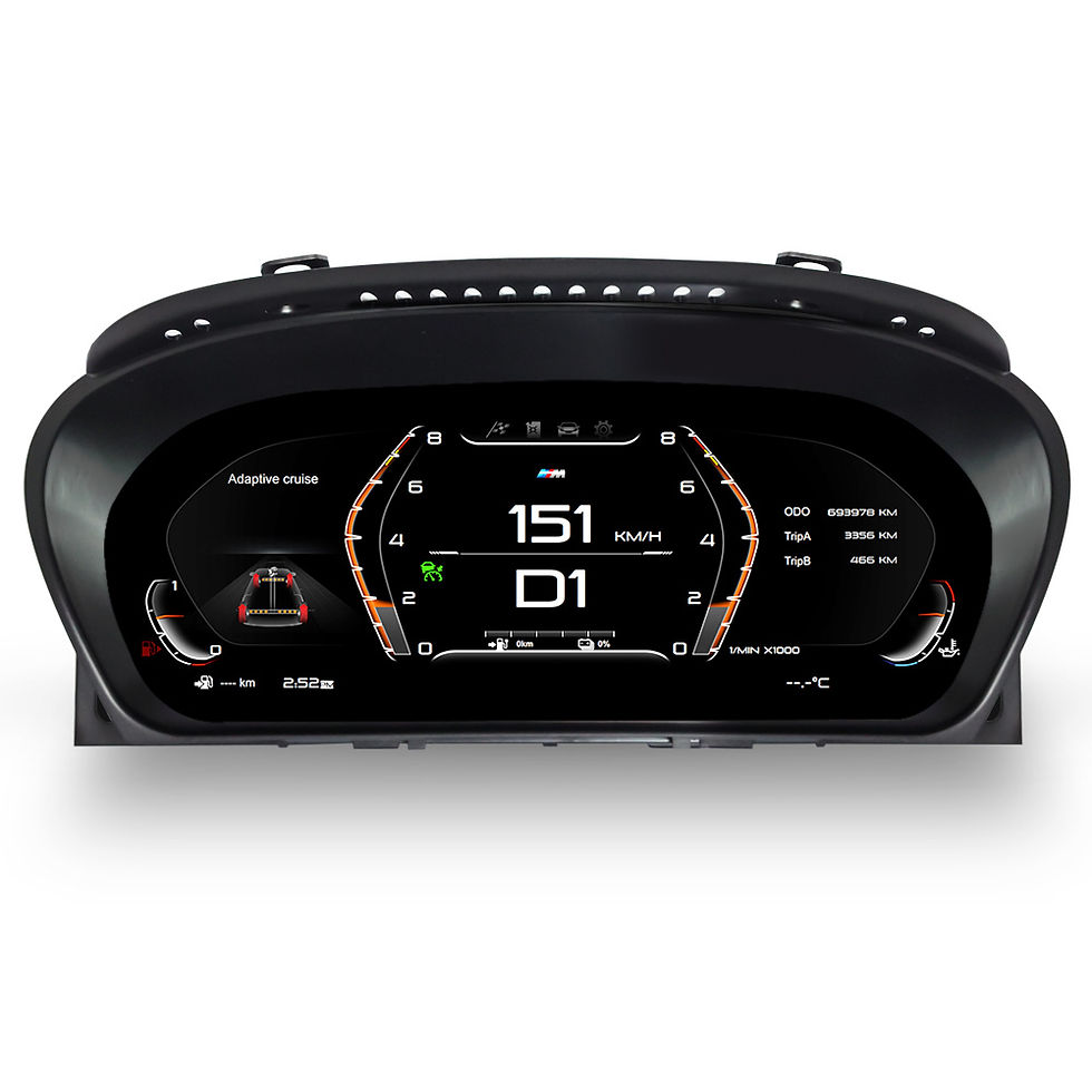 Thumbnail: BMW E60/E61/E63/E64  (2003-2009) BMW Digital Instrument Cluster