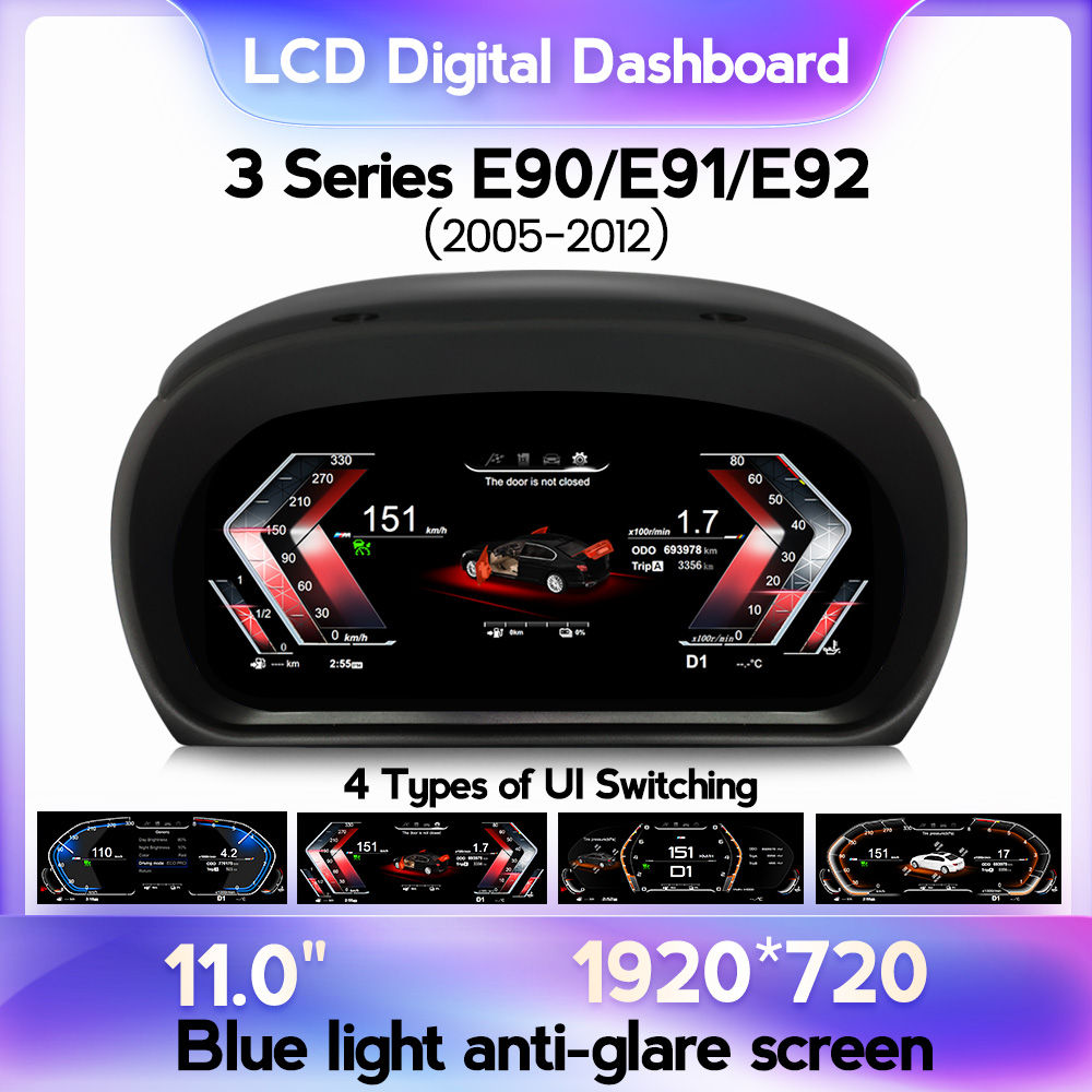 BMW E90/E91/E92 (2005-2012) BMW Digital Instrument Cluster