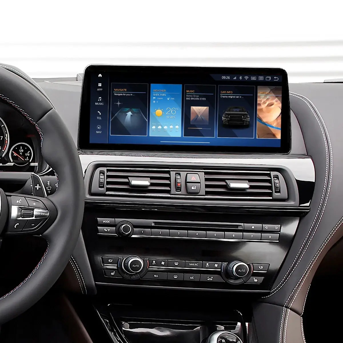 BMW 6 Series F12 EVO 12.5" Android | GPS | WIFI | BT | A2DP | AA I CP I 360