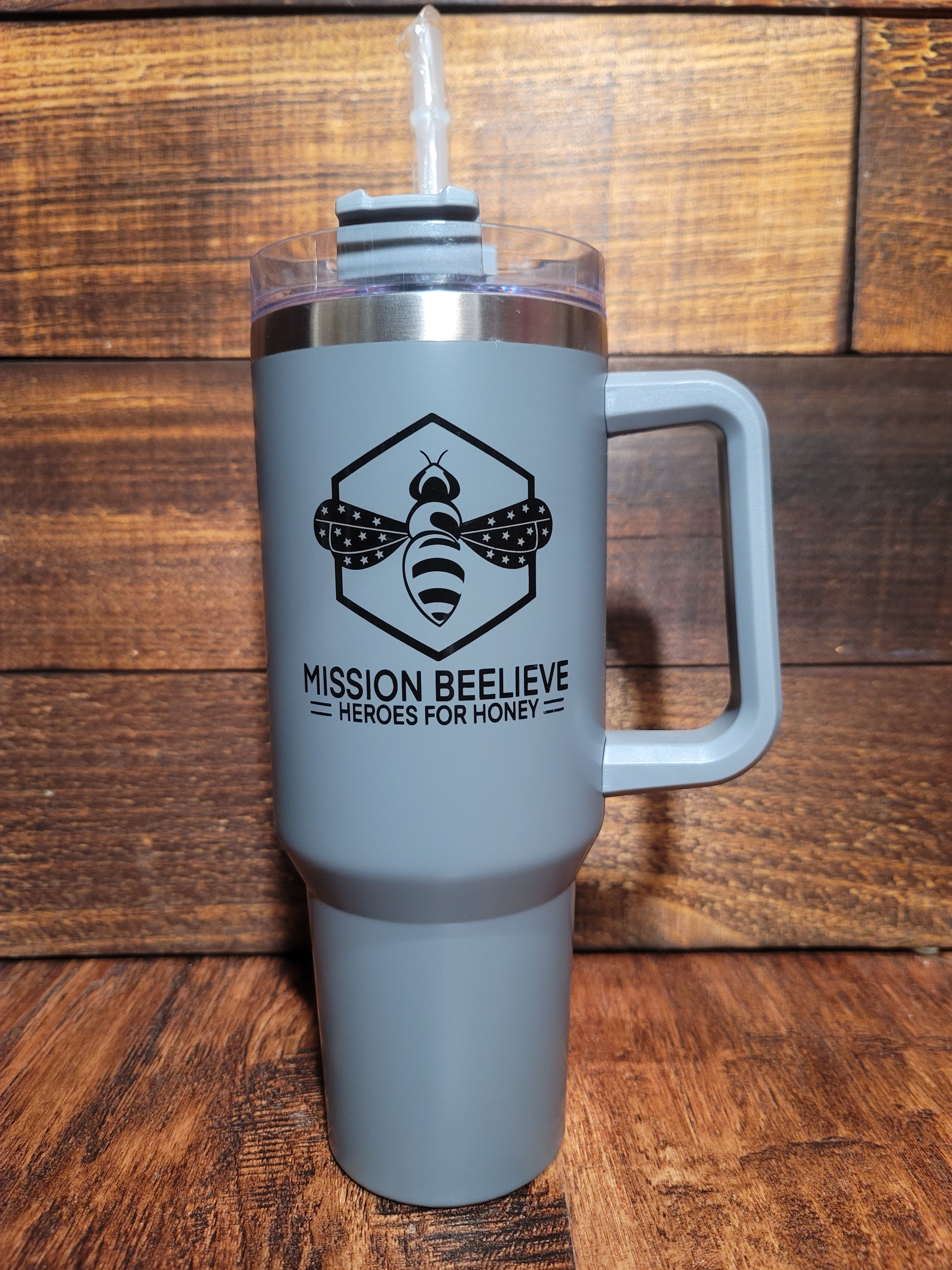 Mission Beelieve 40oz Stainless Steel Travel Mugs