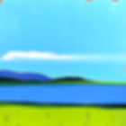 On A lear Day, 30 x 30,