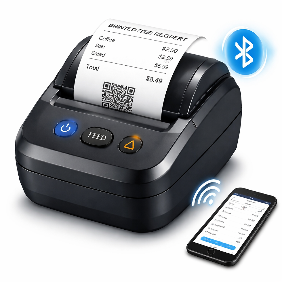Bluetooth Receipt Printer - Fast & Reliable Printing