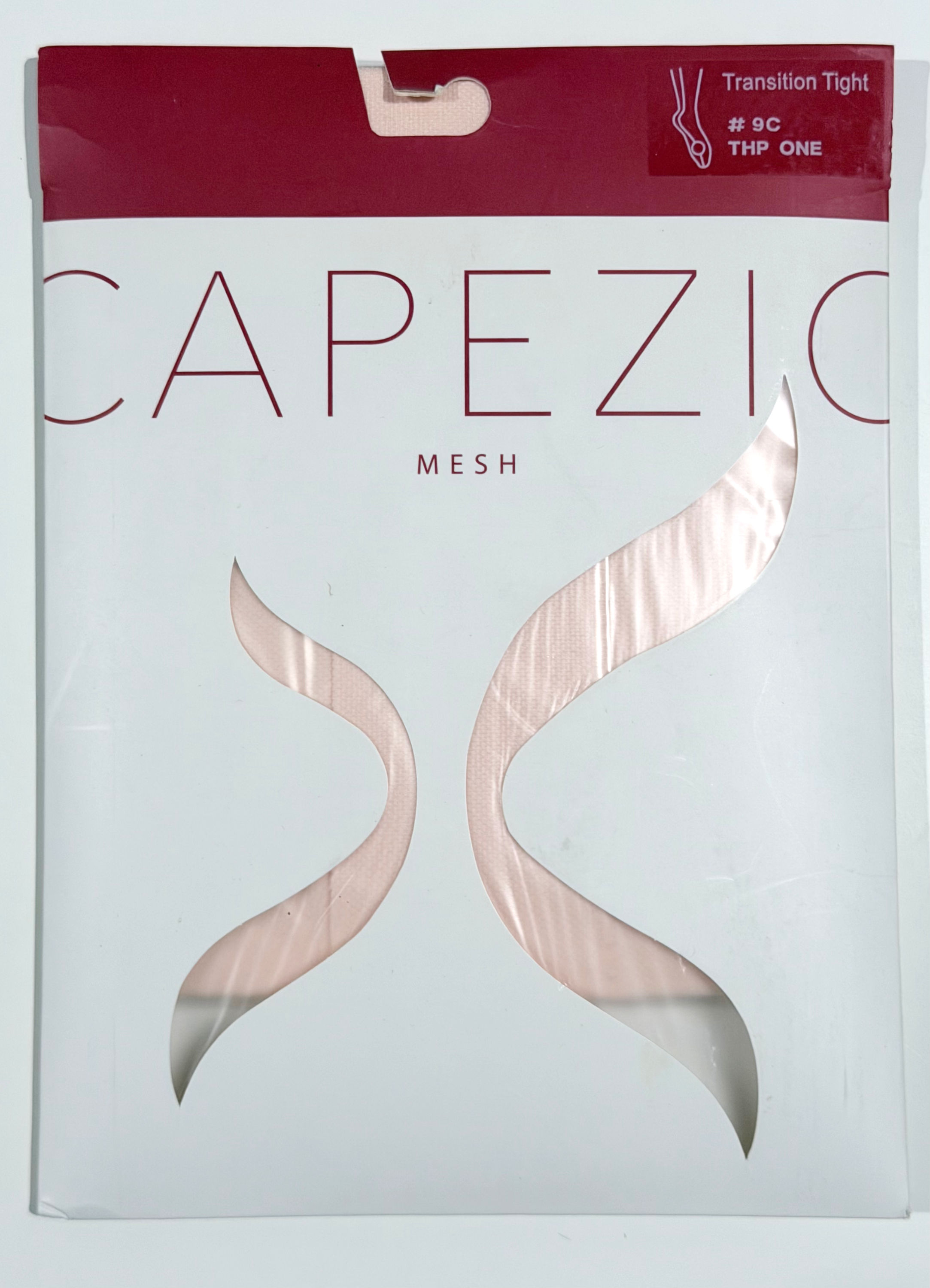 [NEW] Capezio Professional Mesh Transition Tight w/ Seams - Girls 9C THP ONE