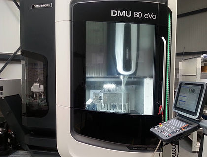 Our new 5 axis milling machine