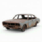 Scrap Sedan Body