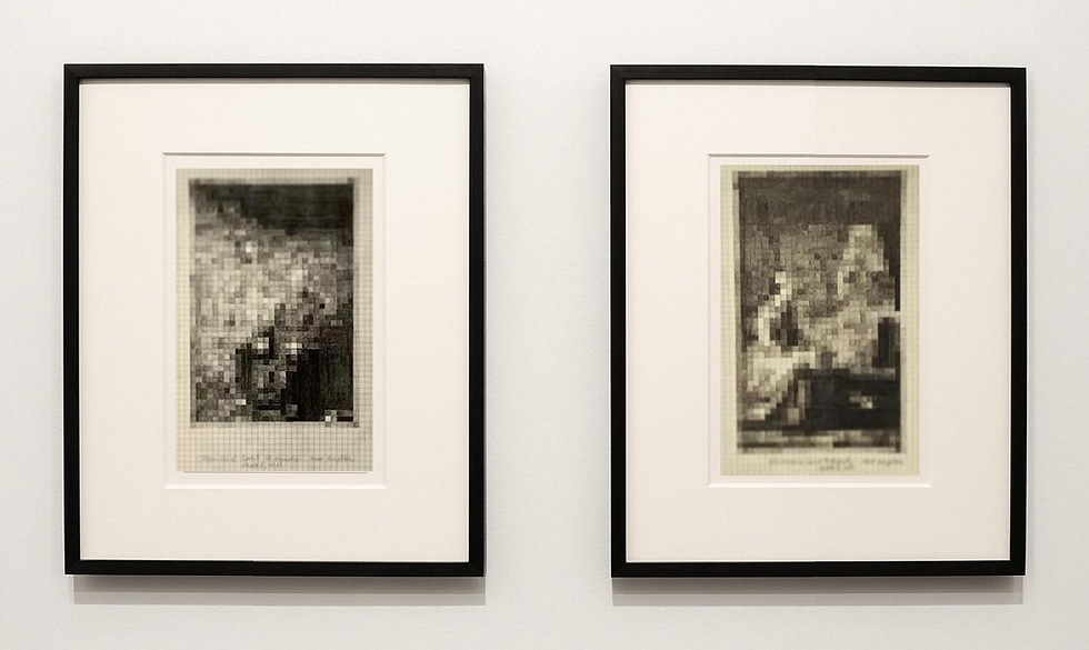 Spiritual photographs by Miss Houghton / Grafito sobre papel. 2024