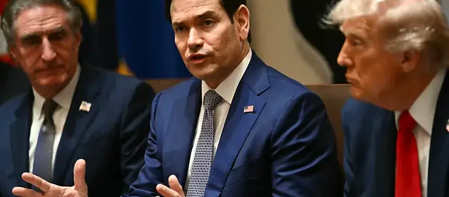 President Donald Trump Secretary Marco Rubio.webp