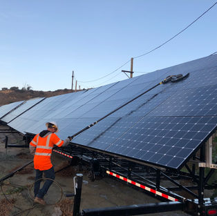 Commercial Solar Panel Cleaning Del Mar CA
