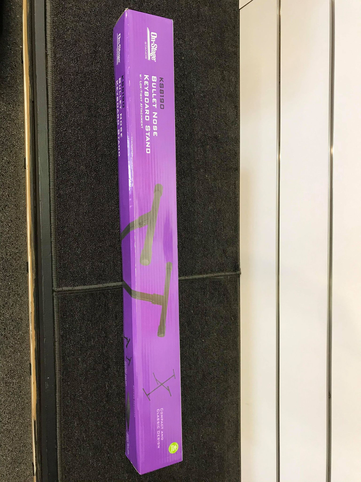 On-Stage KS8190 Bullet Nose Keyboard Stand