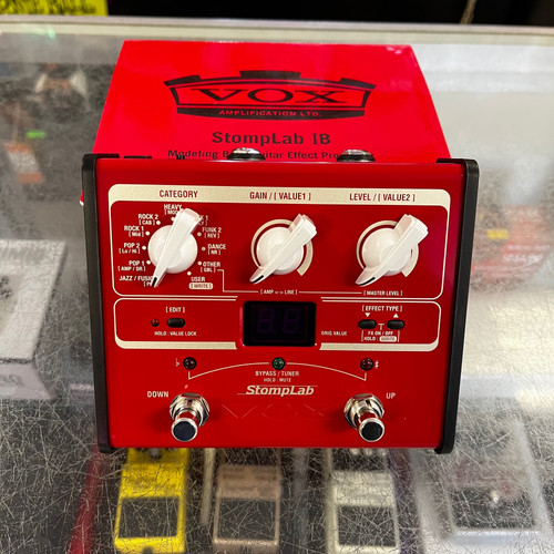 Vox StompLab IB Modeling Bass Guitar Effect Processor Crino Music
