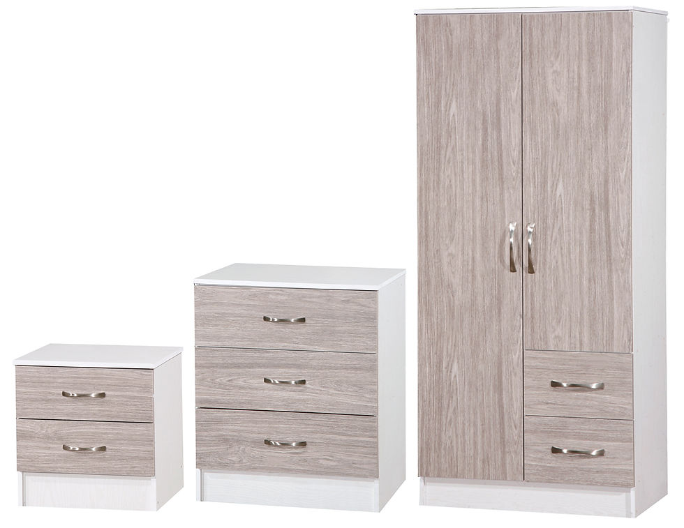 Thumbnail: High Gloss Bedroom Furniture Set