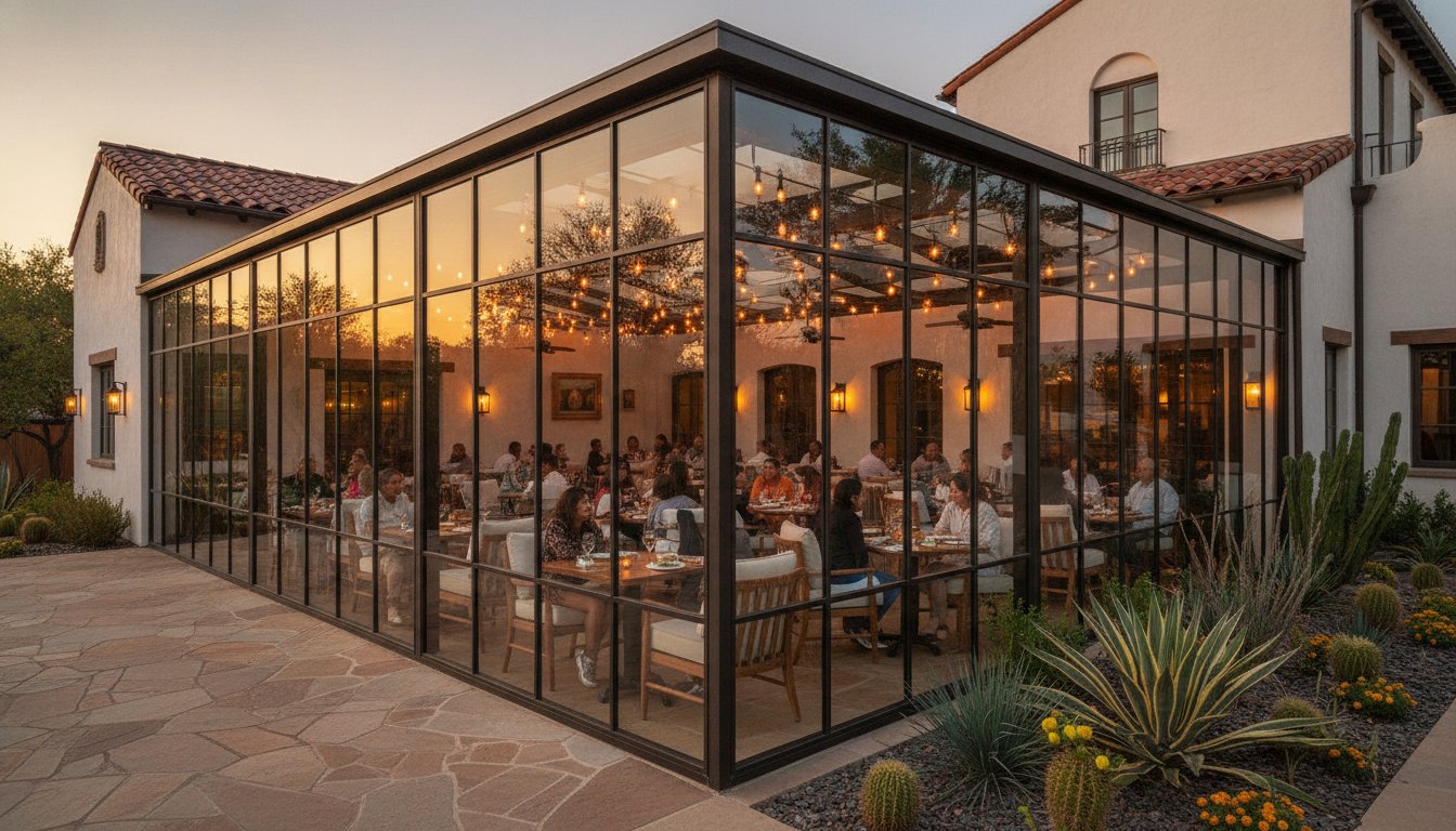 Patio Enclosure for Restaurant: A Guide to Year-Round Outdoor Dining