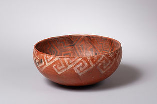 Large St Johns Geometric Bowl, Ca 1150 - 1300 AD