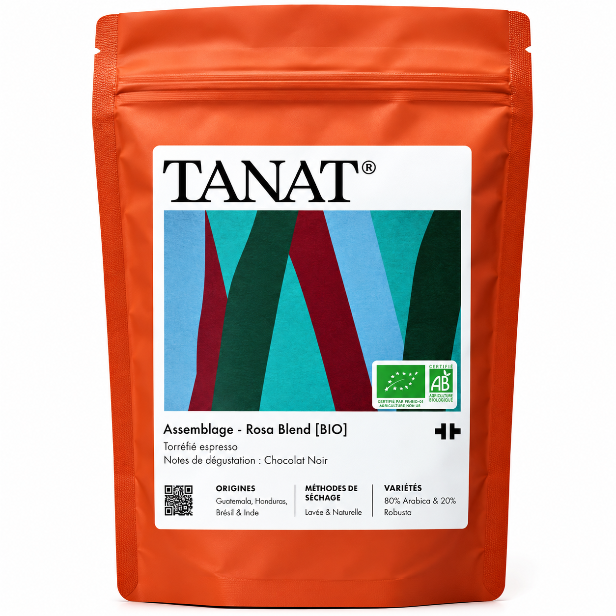 Rosa Blend (Organic) BRAZIL HONDURAS GUATEMALA INDIA 200gr