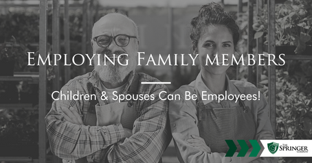 Employing Family Members