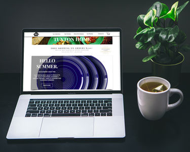 Link to Sandy Fang portfolio samples of retail e-commerce web design.