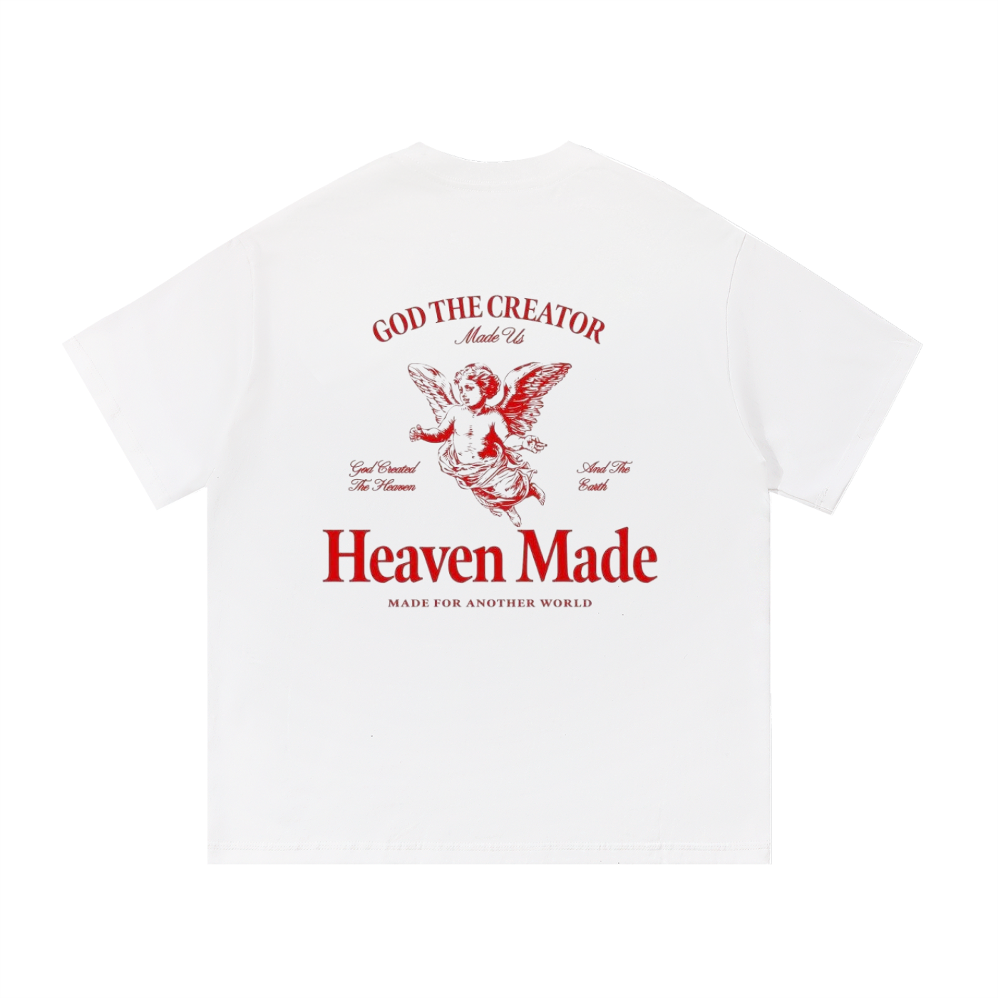 Essential Cotton T-Shirt 'Heaven made'