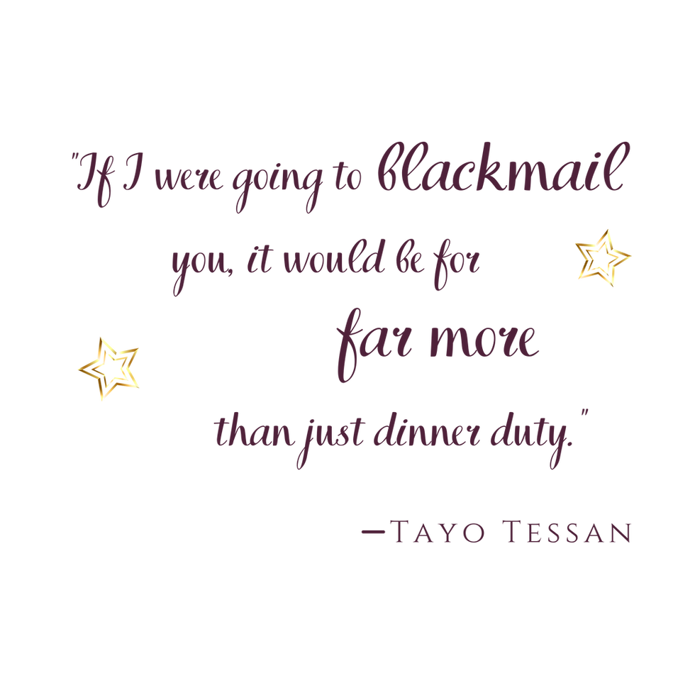 Thumbnail: Tayo Tessan "Blackmail" Unisex Crewneck Sweatshirt