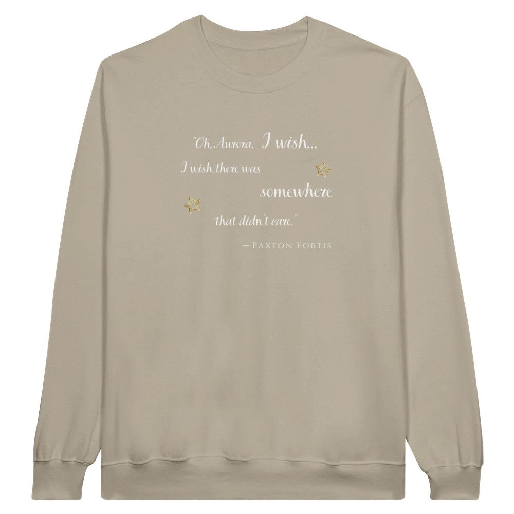 Paxton Fortis "I wish" Unisex Crewneck Sweatshirt