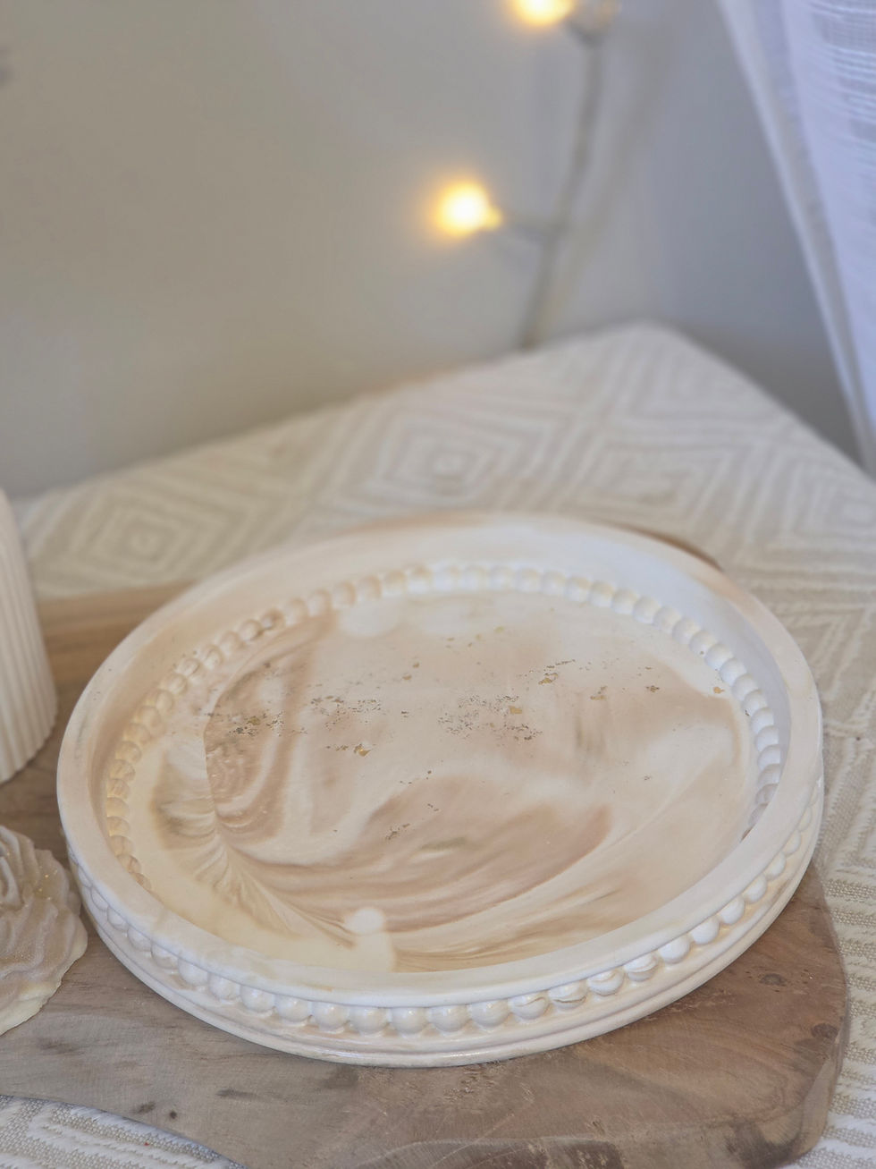 Miniature : Petit plateau rond