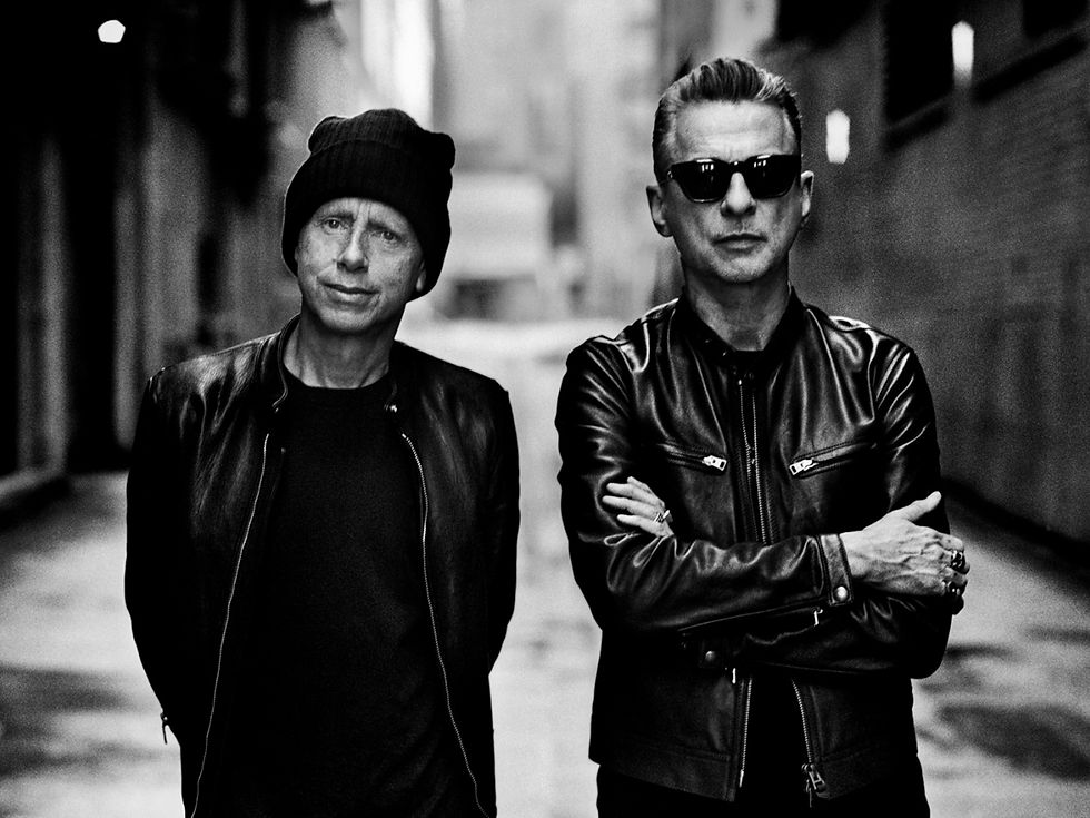 Martin Gore y Dave Gahan (Foto tomada de Spotify)