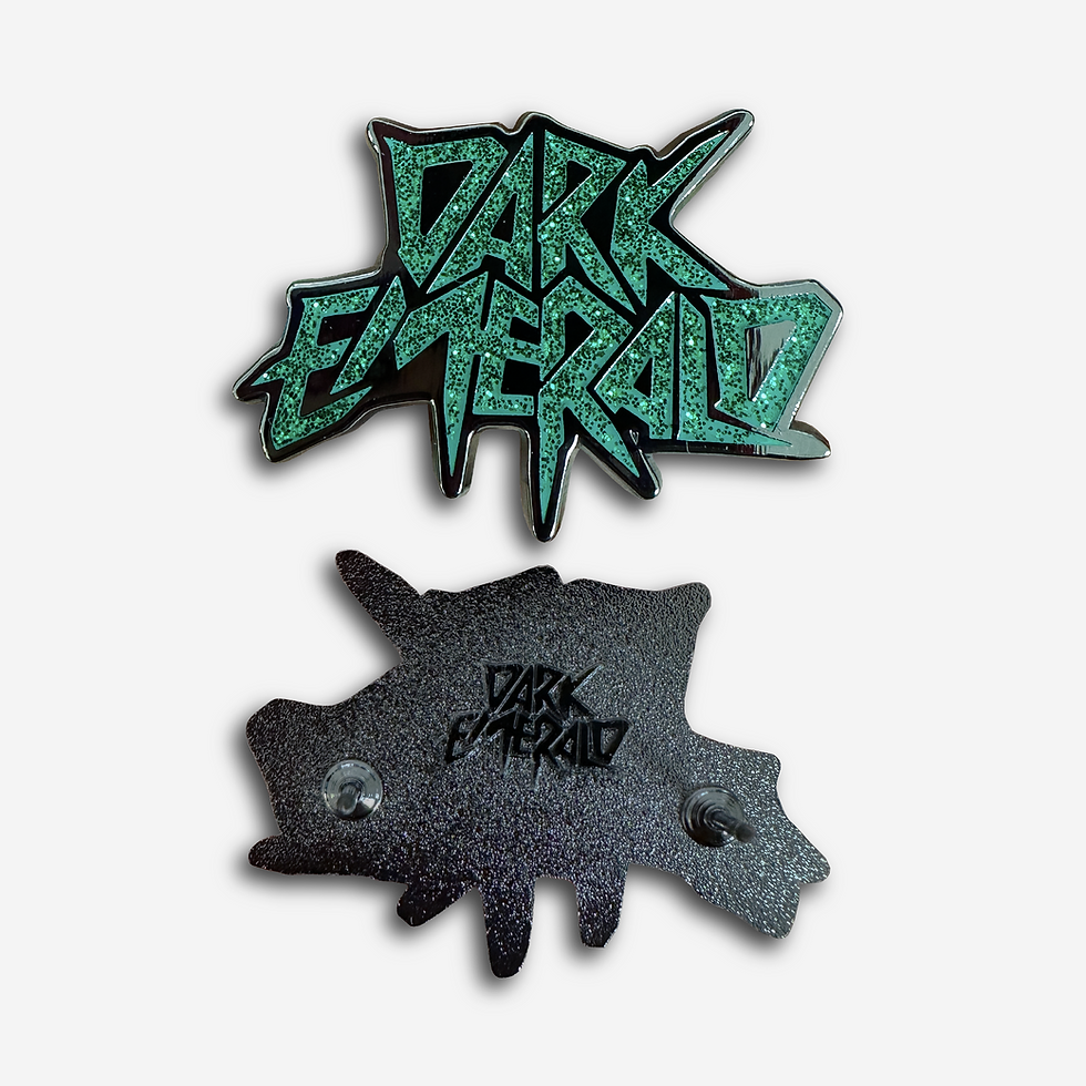 Thumbnail: Dark Emerald Enamel Pin