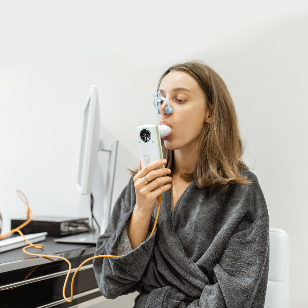Teste respiratório de hidrogênio para diagnóstico de intolerância à lactose