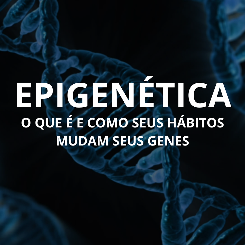 Ilutração representando o conceito de epigenética