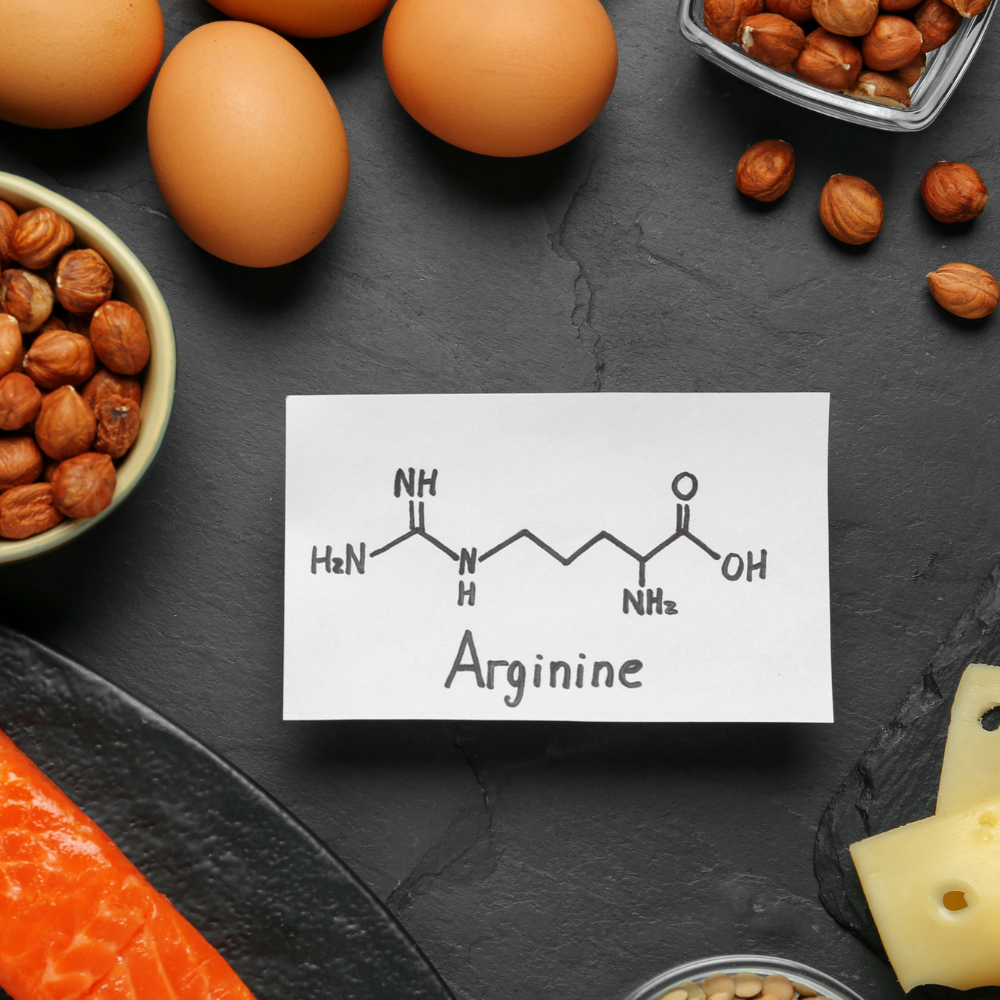 Estrutura química da arginina