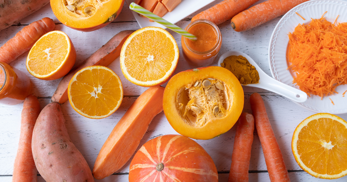 Alimentos ricos em beta-caroteno