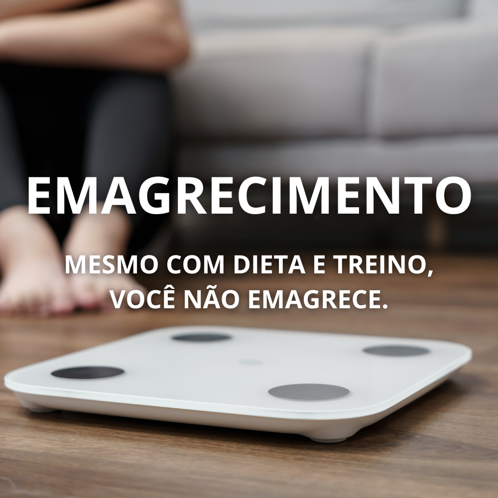 Pessoa com dificuldade para emagrecer apesar de esforço