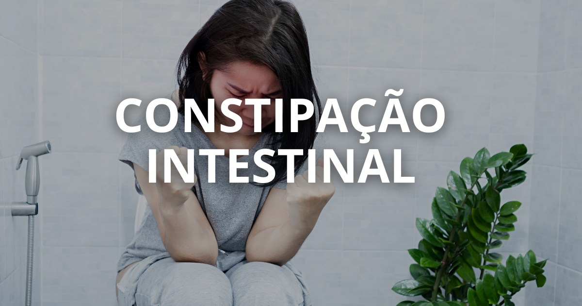 representação gráfica da constipação intestinal