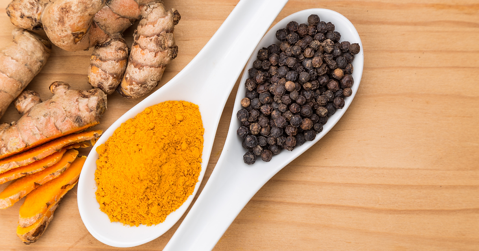 Piperina aumenta absorção da curcumina