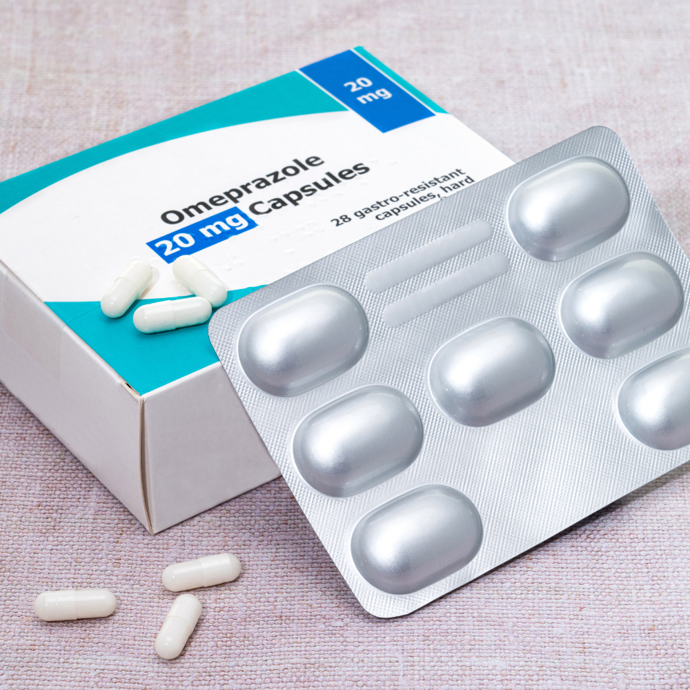 Medicamento omeprazol usado para refluxo
