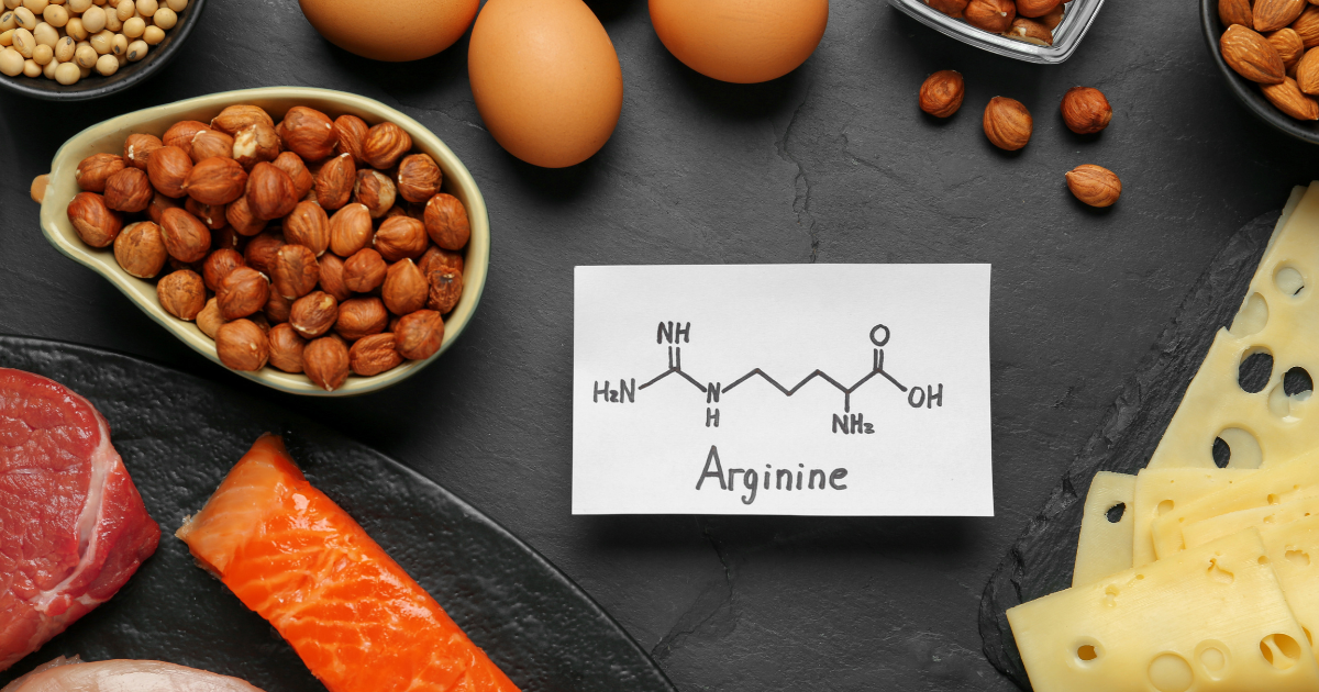 Estrutura química da arginina