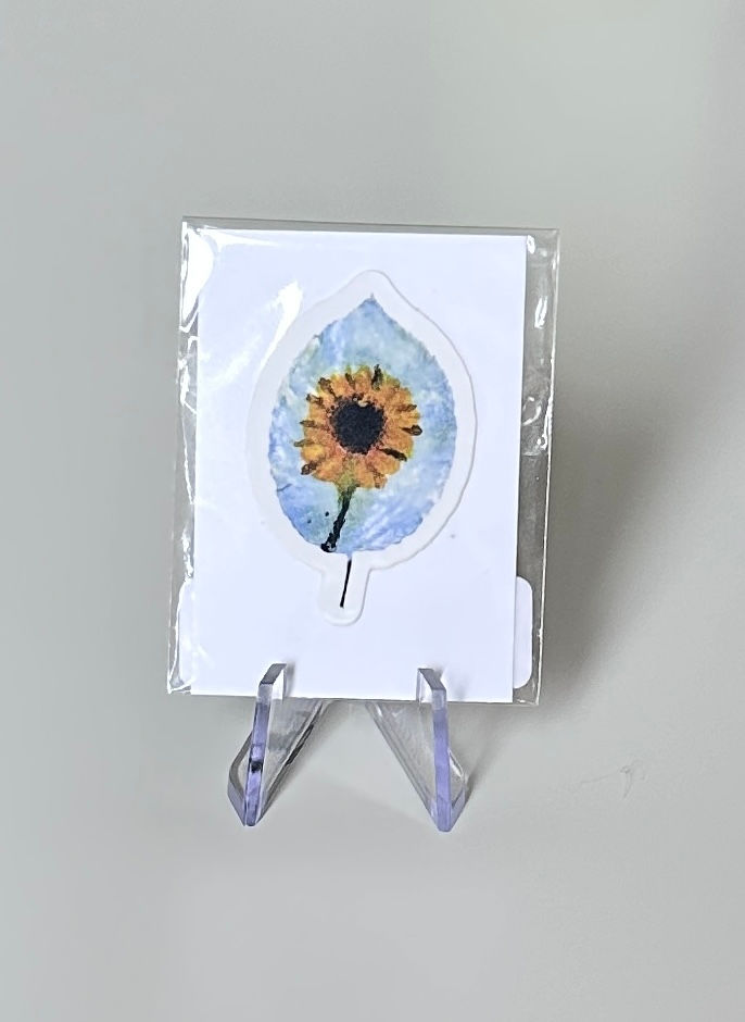 Lonely Sunflower Sticker