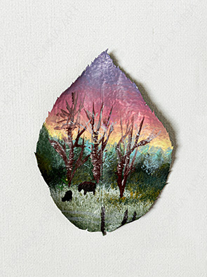 countryside themed calming wall art