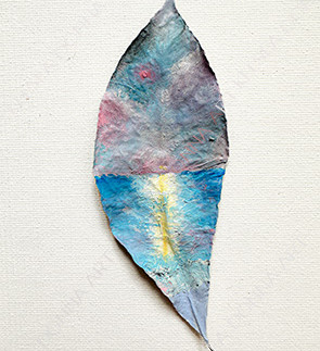 Sea Awakening Original Leaf Art